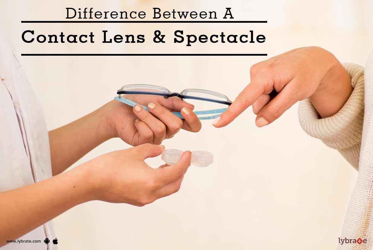 Difference Between A Contact Lens & Spectacle