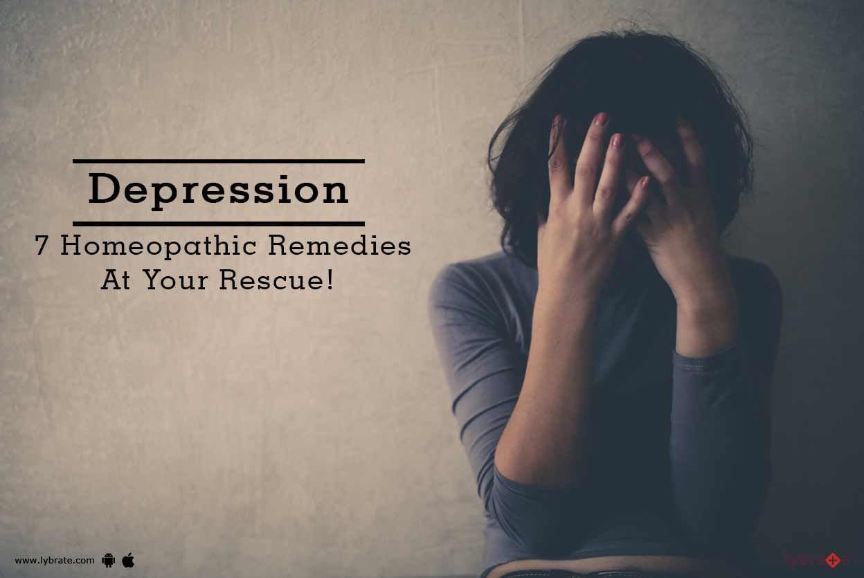 Depression - 7 Homeopathic Remedies At Your Rescue!