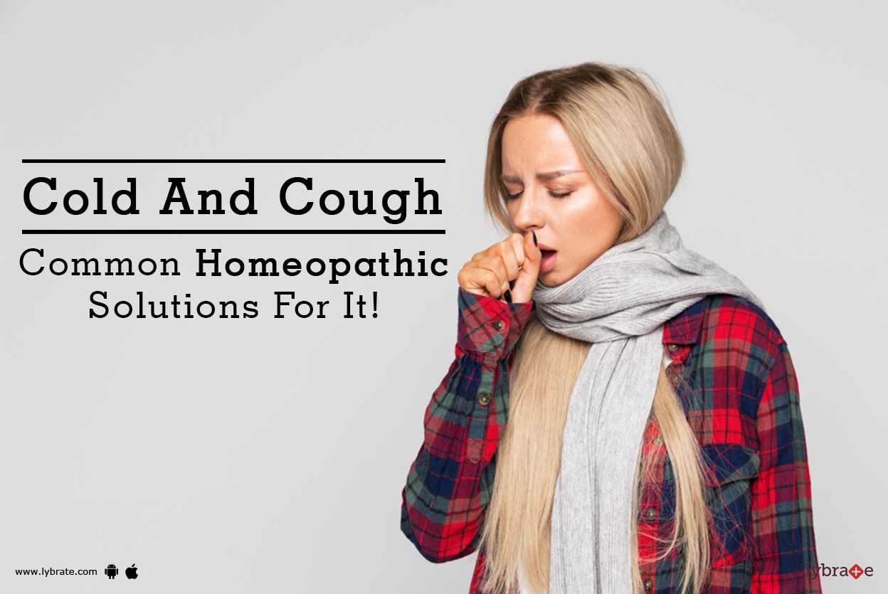 Cold And Cough - Common Homeopathic Solutions For It!
