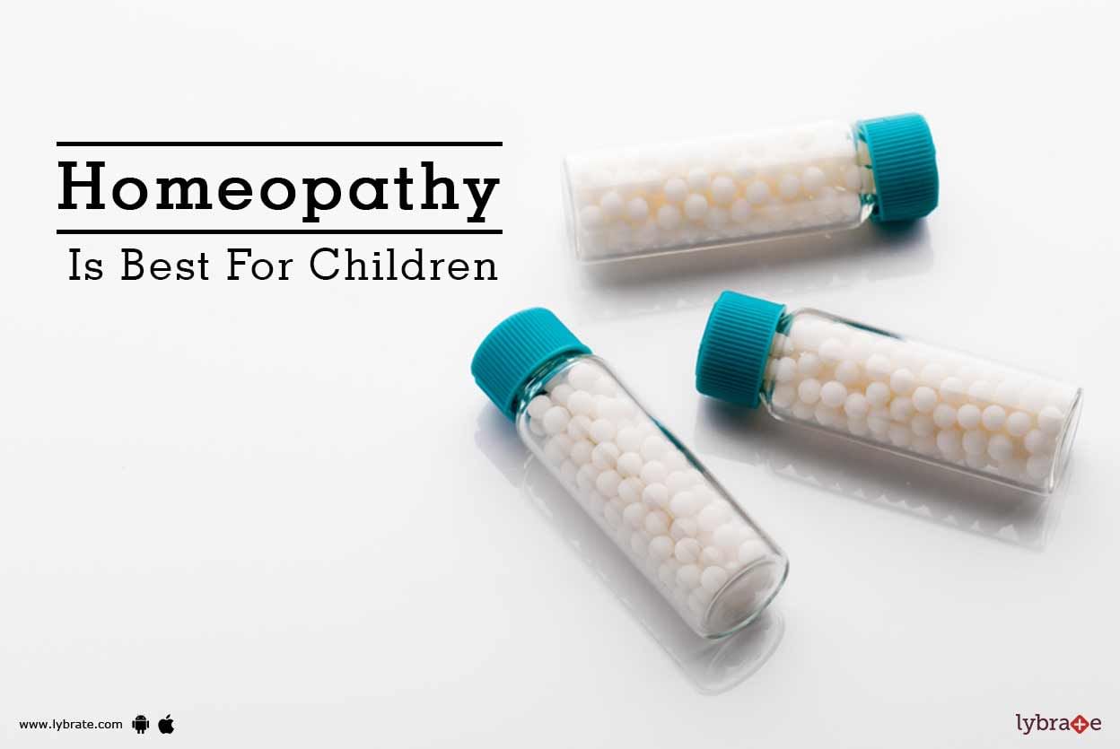Homeopathy Is Best For Children
