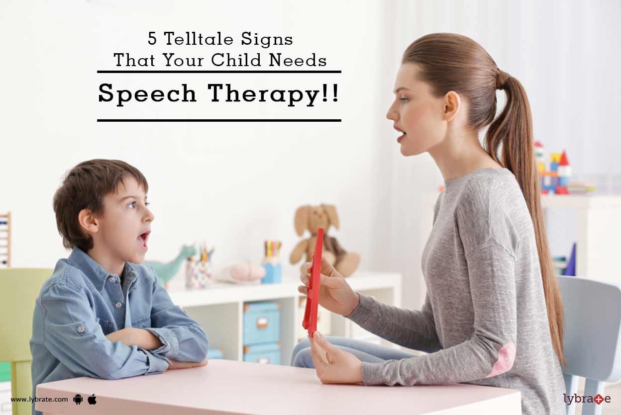 5 Telltale Signs That Your Child Needs Speech Therapy!!