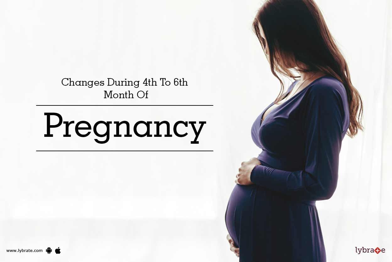 Changes During 4th To 6th Month Of Pregnancy