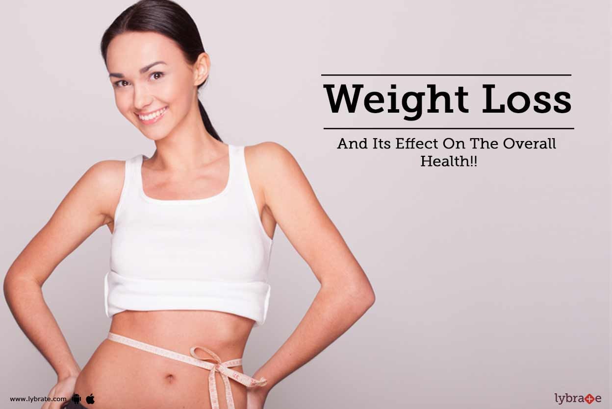 Weight Loss And Its Effect On The Overall Health!!