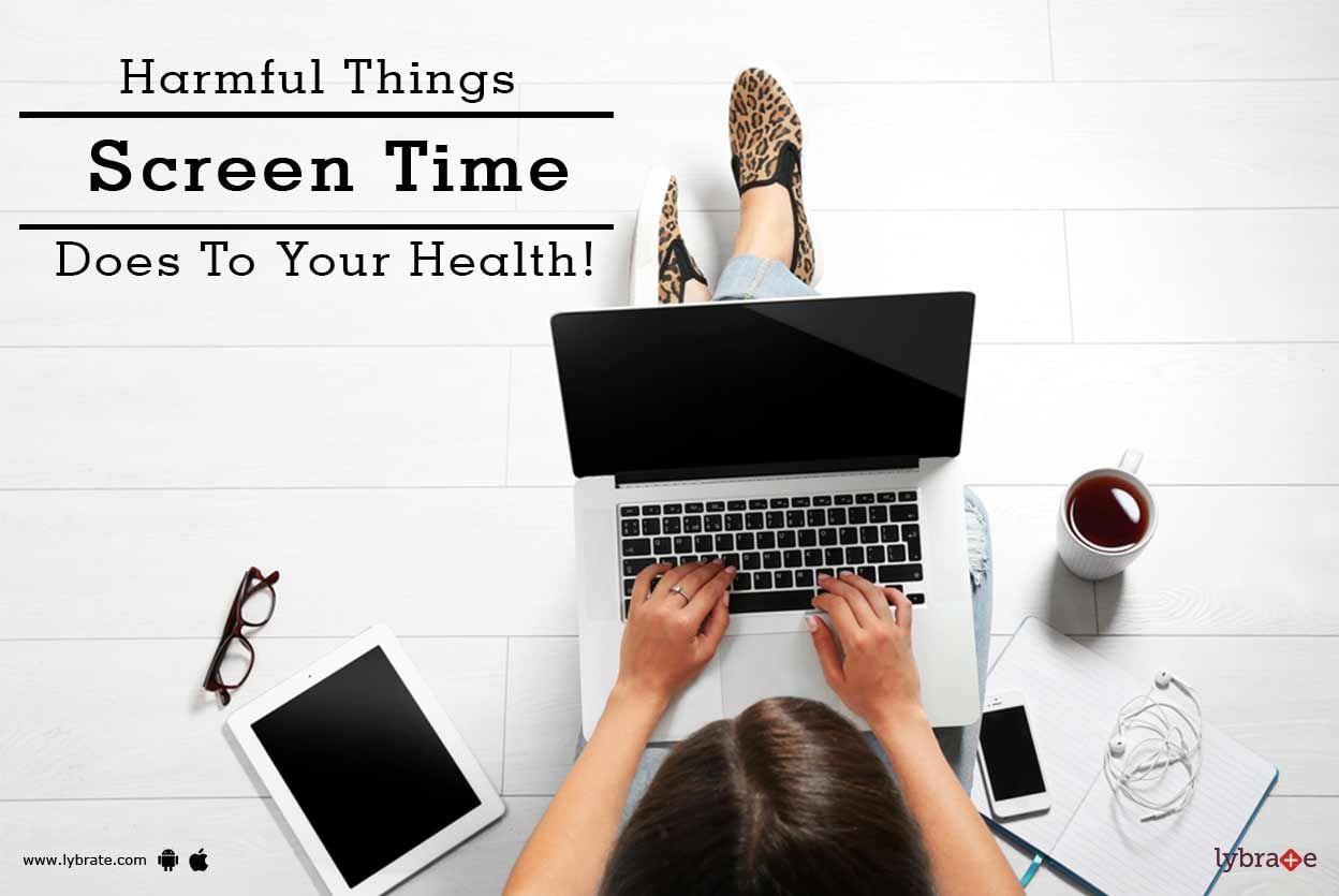 Harmful Things Screen Time Does To Your Health!