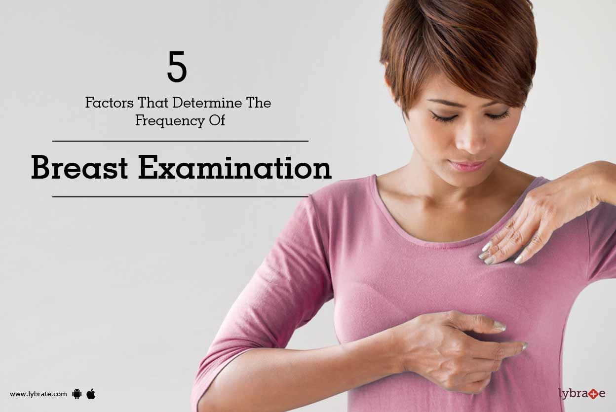 5 Factors That Determine The Frequency Of Breast Examination