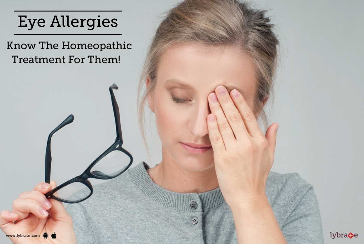 Eye Allergies - Know The Homeopathic Treatment For Them!