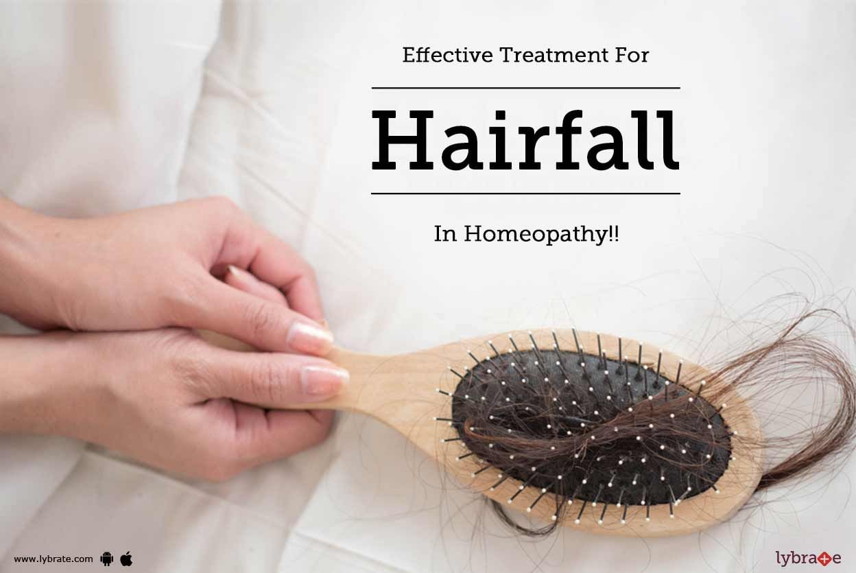 Effective Treatment For Hairfall In Homeopathy!!