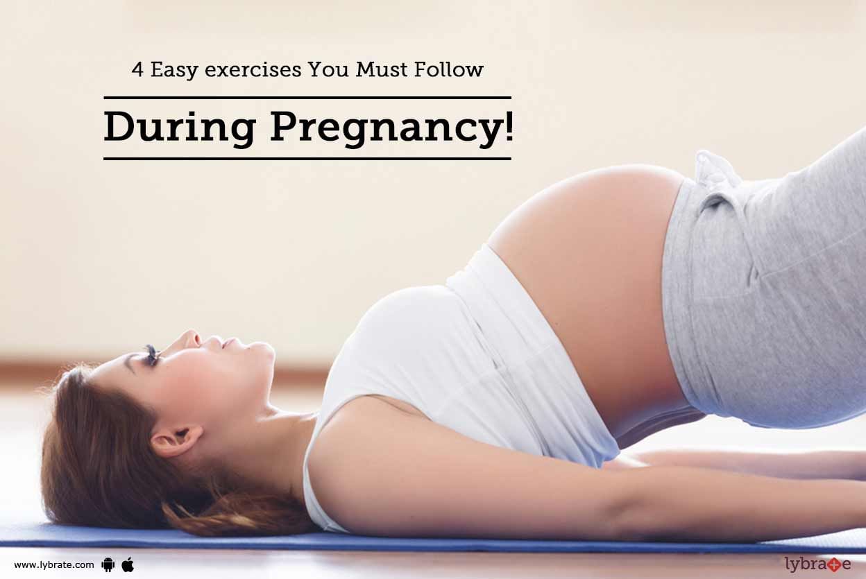 4 Easy Exercises You Must Follow During Pregnancy!
