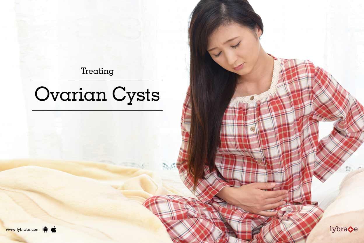 Treating ovarian cysts
