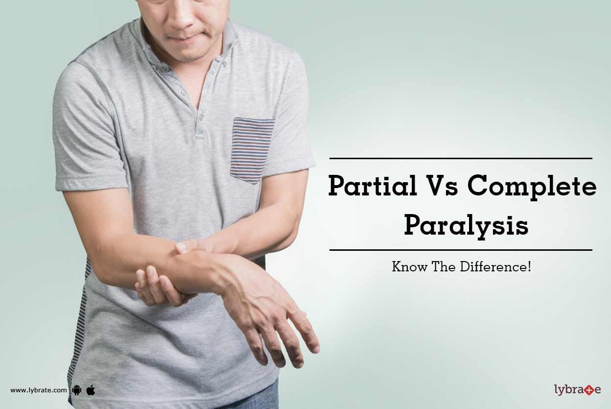 Partial Vs Complete Paralysis - Know The Difference!