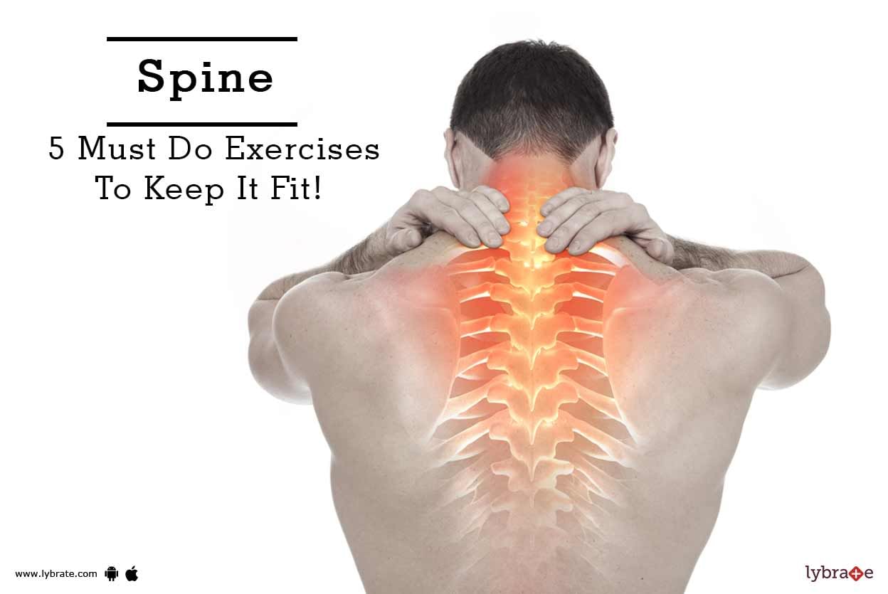 Spine - 5 Must Do Exercises To Keep It Fit!