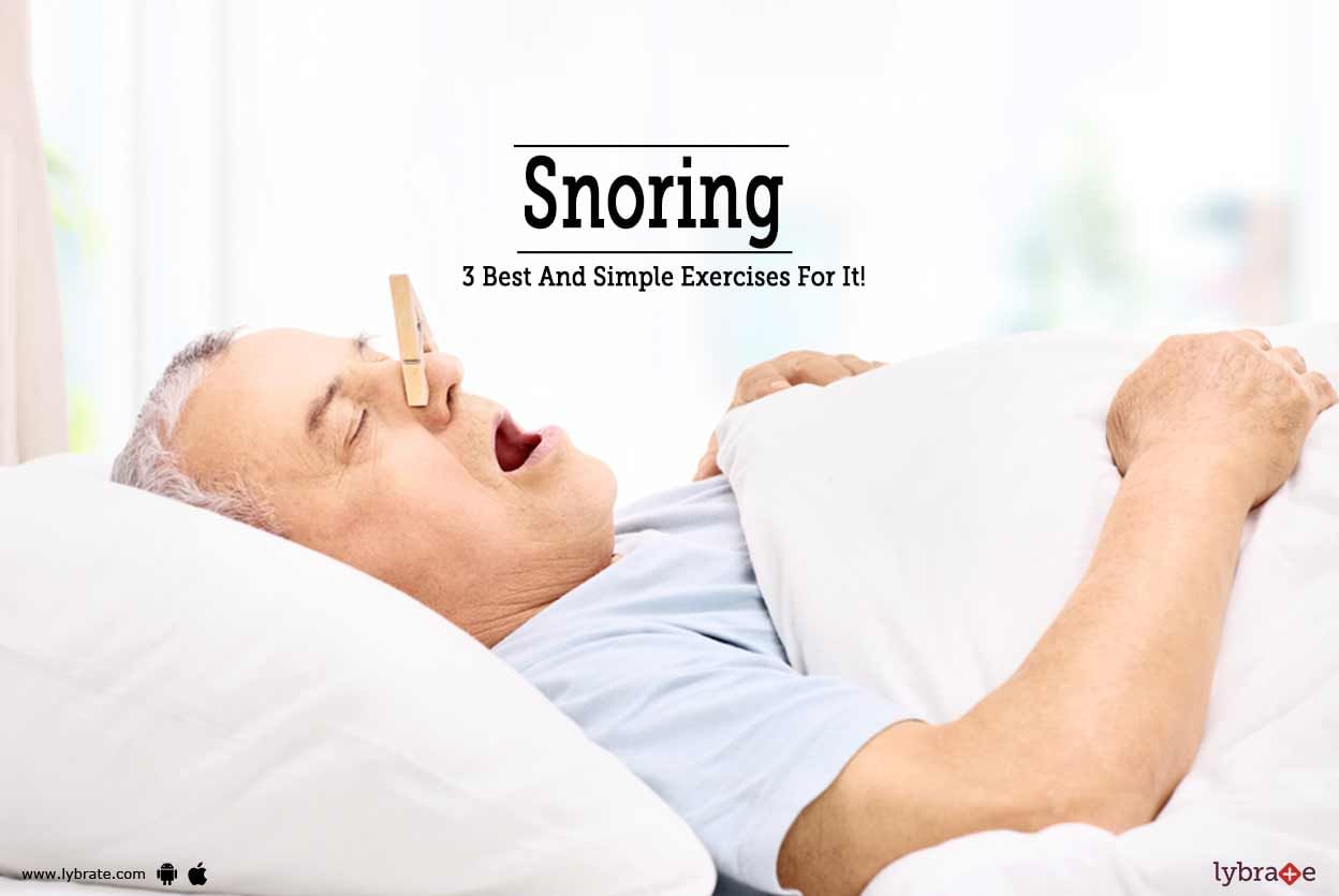 Snoring - 3 Best And Simple Exercises For It!
