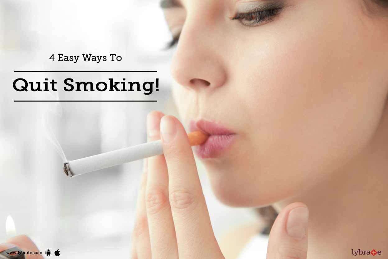 4 Easy Ways To Quit Smoking!