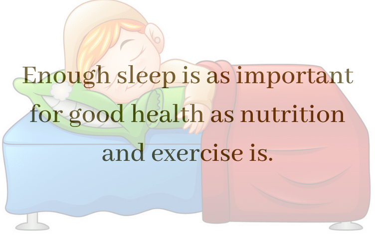 Sound Sleep For Healthy Body!