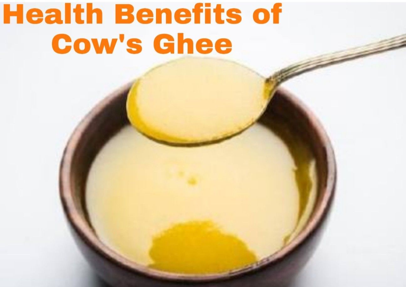 Health Benefits Of Cow's Ghee!