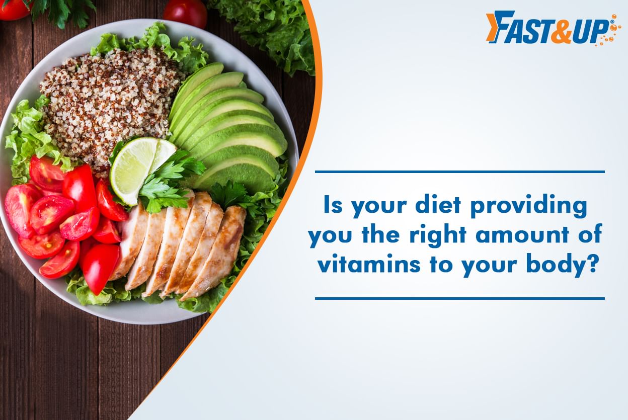 Is Your Diet Providing Right Amount of Vitamins to Your Body?