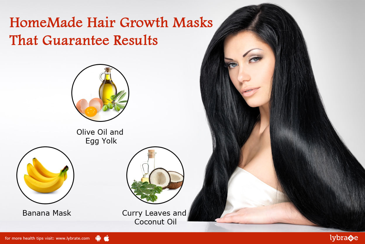 HomeMade Hair Growth Masks That Guarantee Results