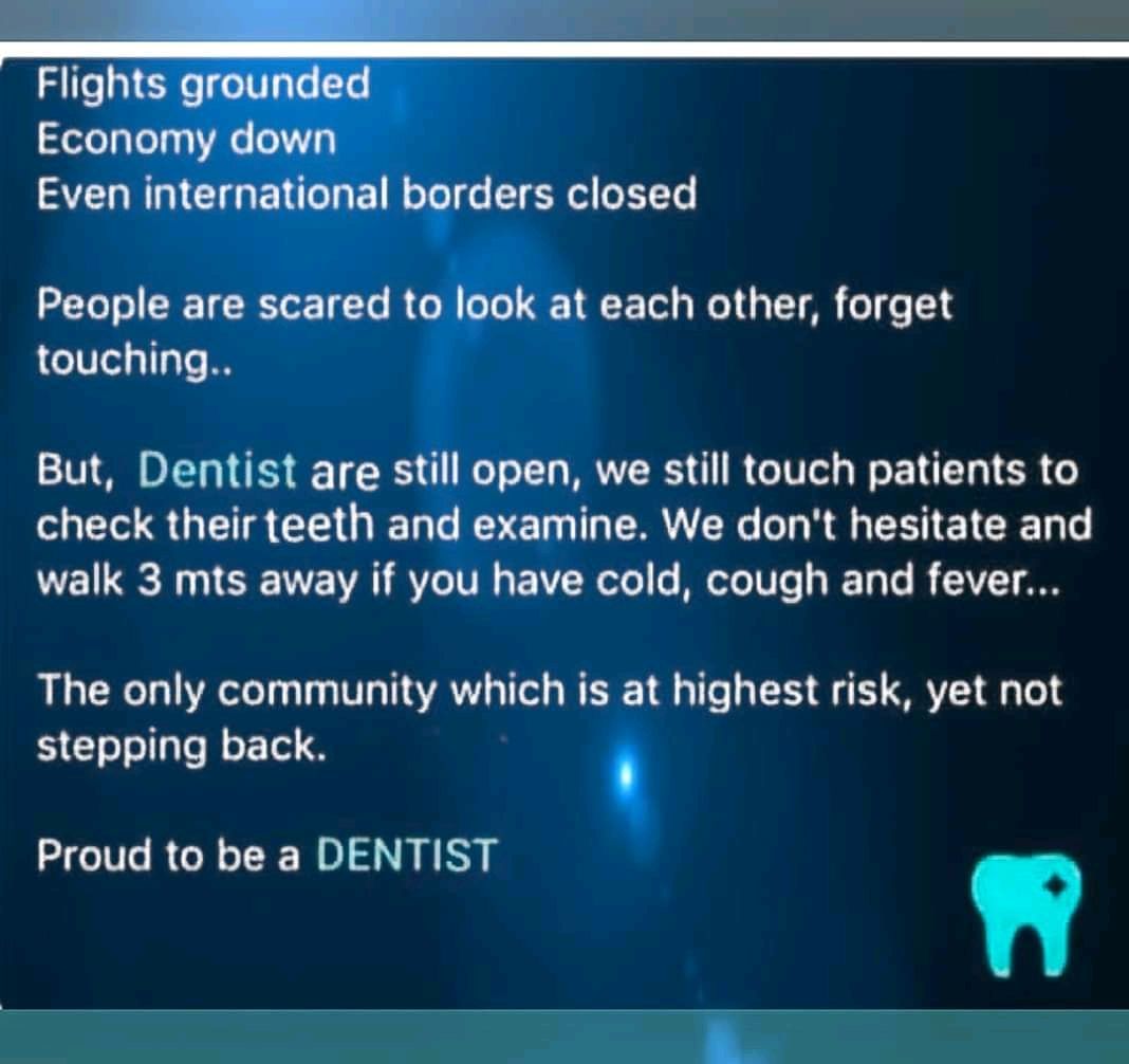 Proud To Be A Dentist!