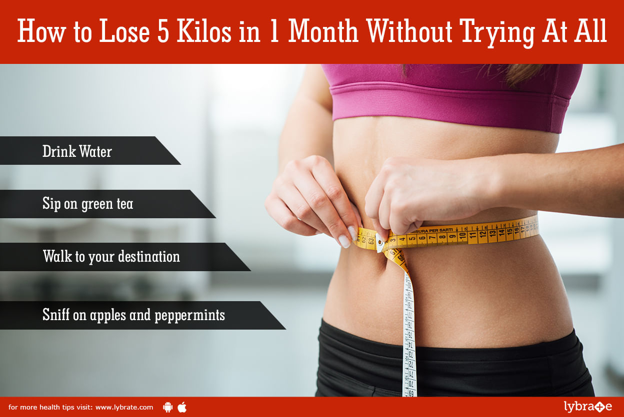 How to Lose 5 Kilos in 1 Month Without Trying At All