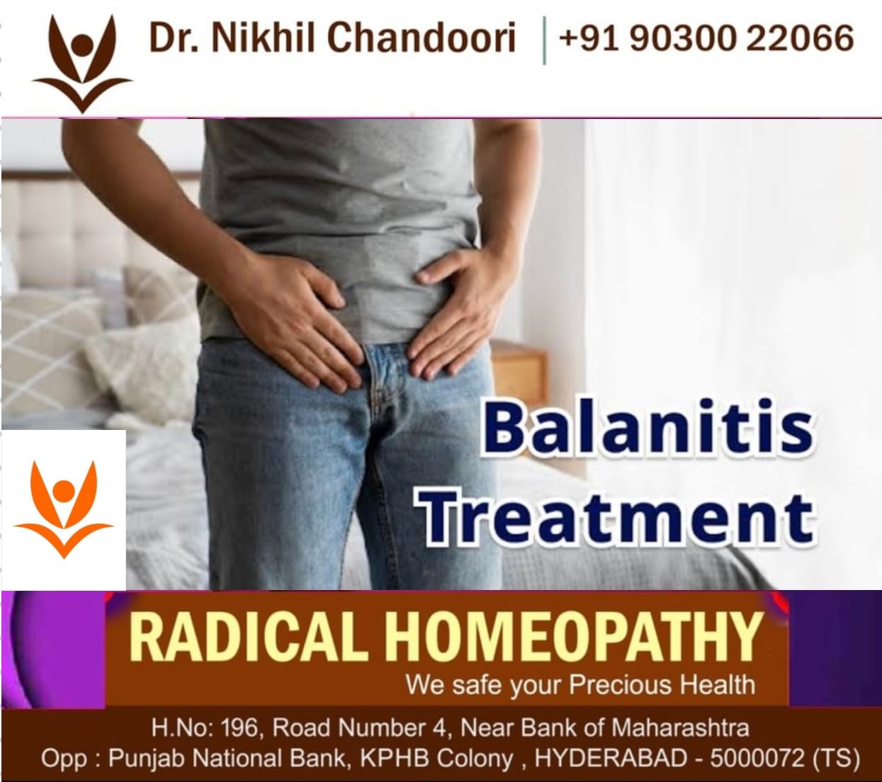 Best Homeopathic treatment for Balanitis.