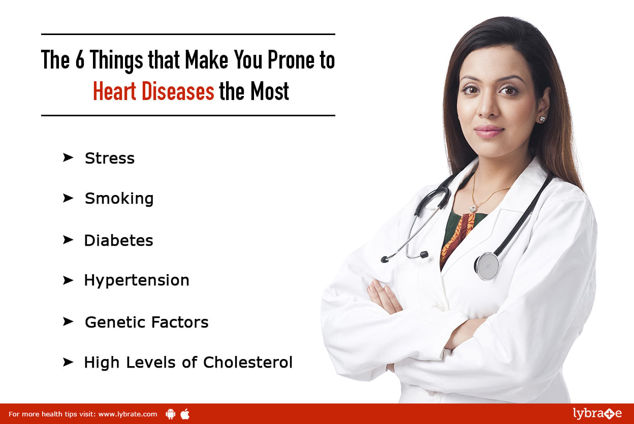 The 6 Things that Make You Prone to Heart Diseases the Most
