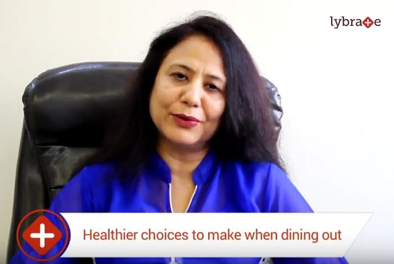 Dr. Raminder Deshmukh talks about the need to make healthier choices while eating out