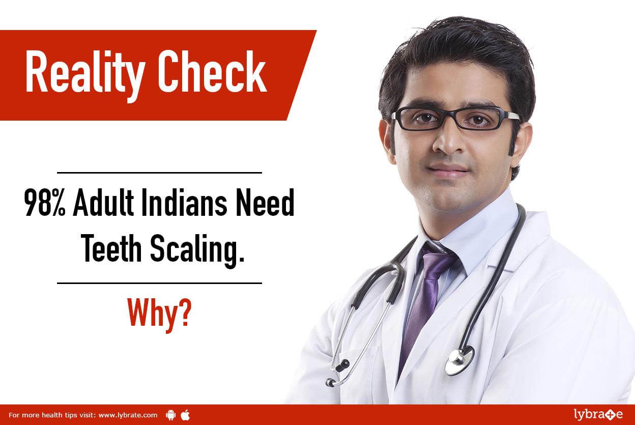 Reality Check: 98% Adult Indians Need Teeth Scaling. Why?