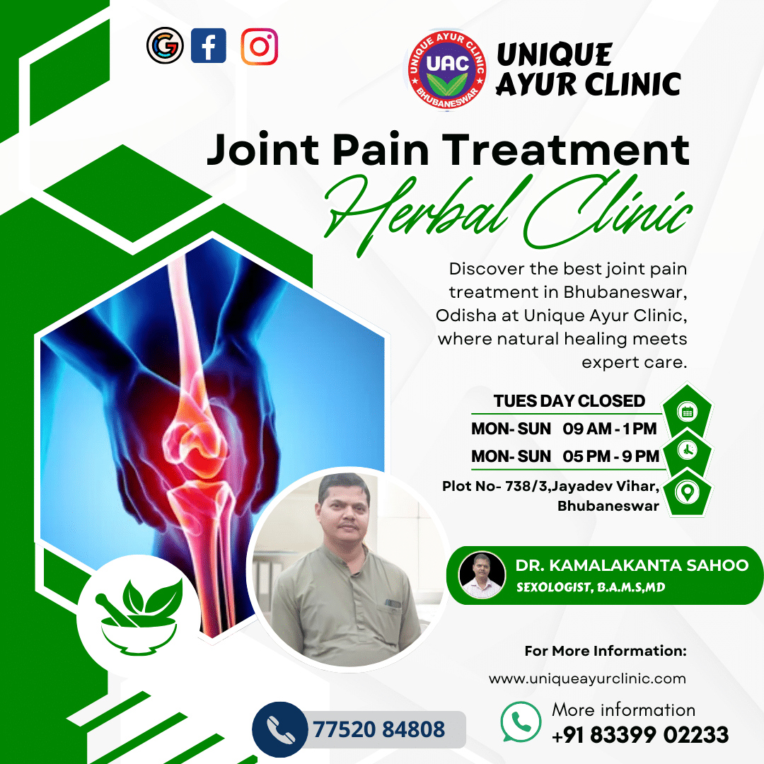 Relieve Joint Pain Naturally with Ayurvedic Treatment at Unique Ayur Clinic