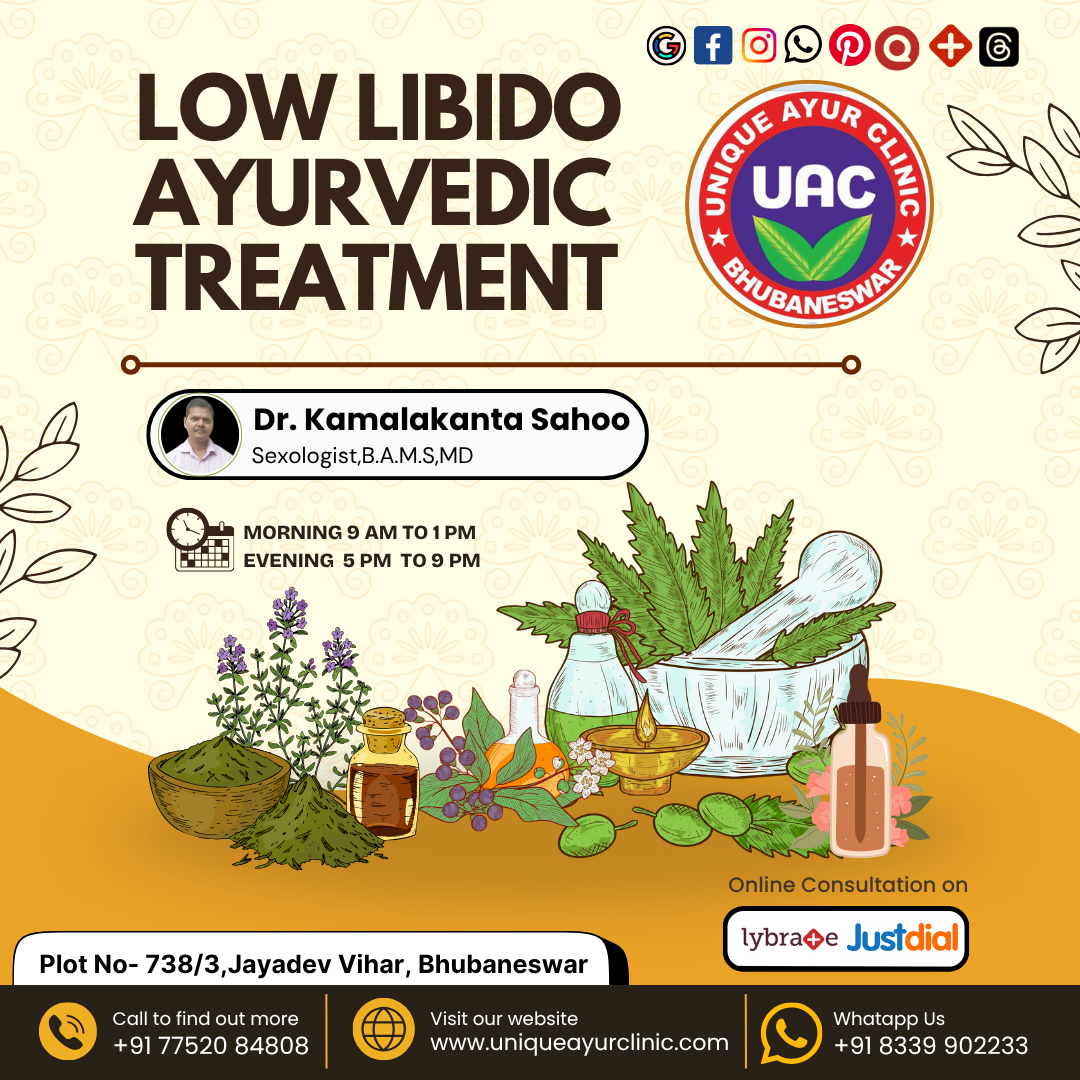 Ayurvedic Treatment for Low Libido in Bhubaneswar – Unique Ayur Clinic