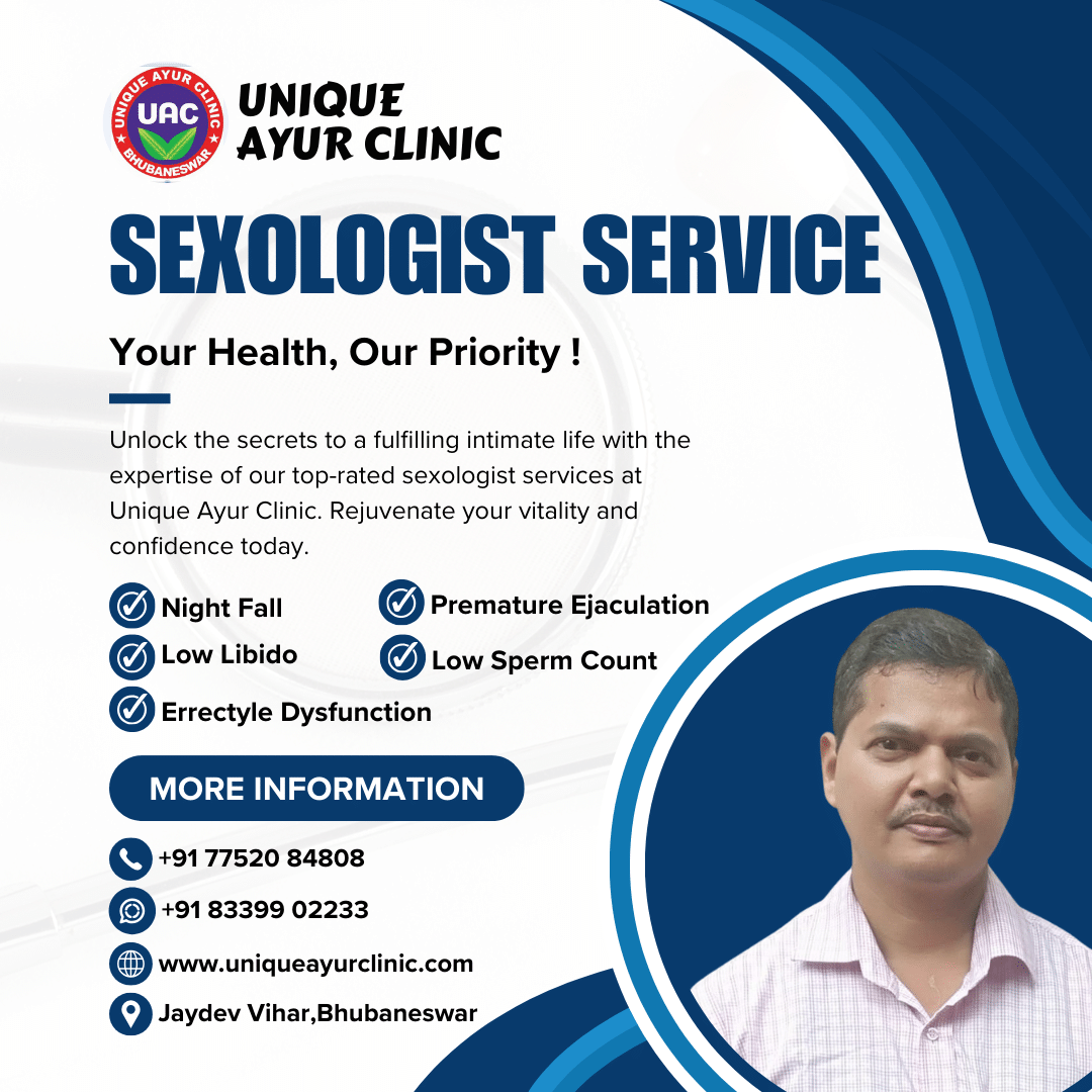 Unlock Intimate Wellness with Expert Sexologist Services at Unique Ayur Clinic!
