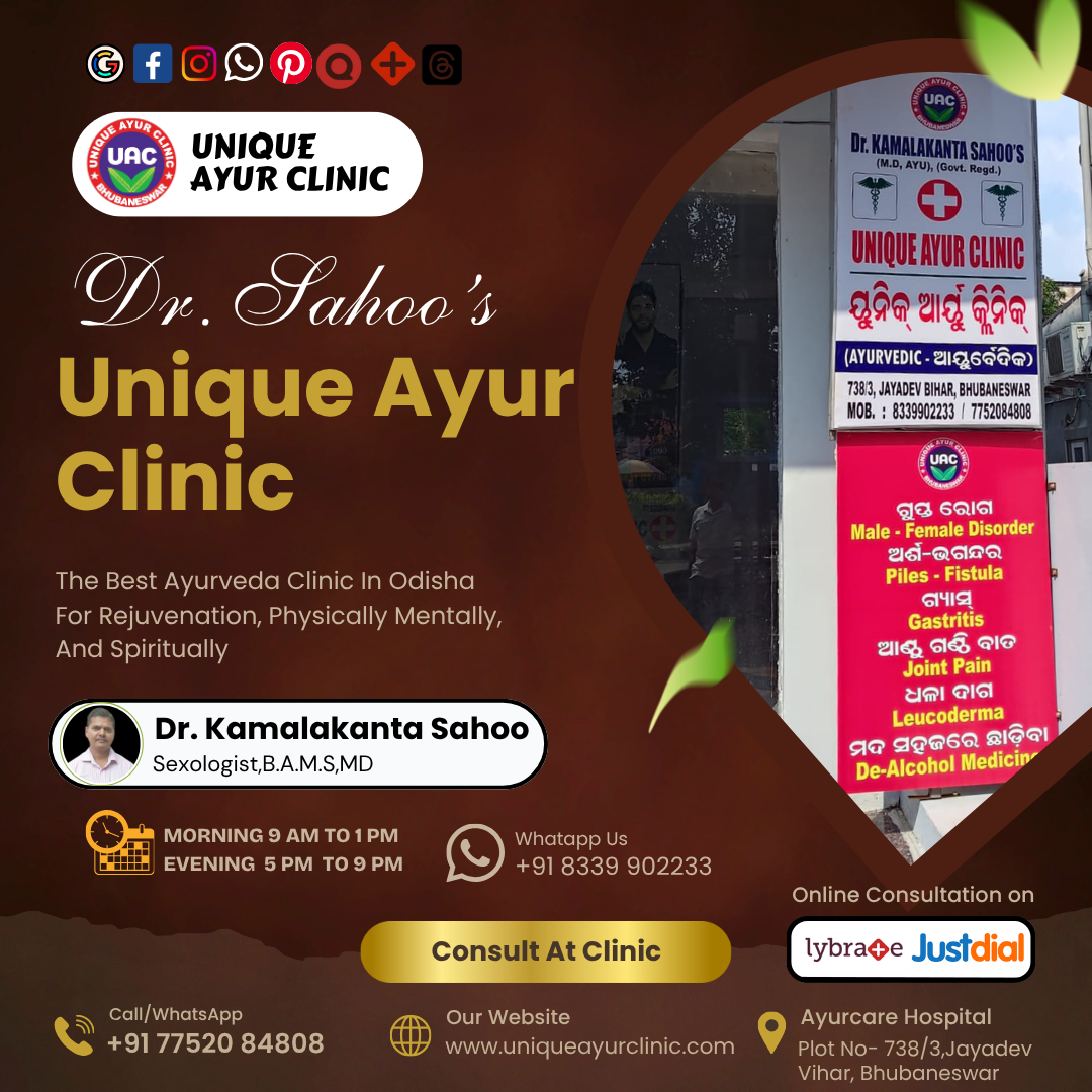 Best Ayurvedic Sexologist in Bhubaneswar – Unique Ayur Clinic