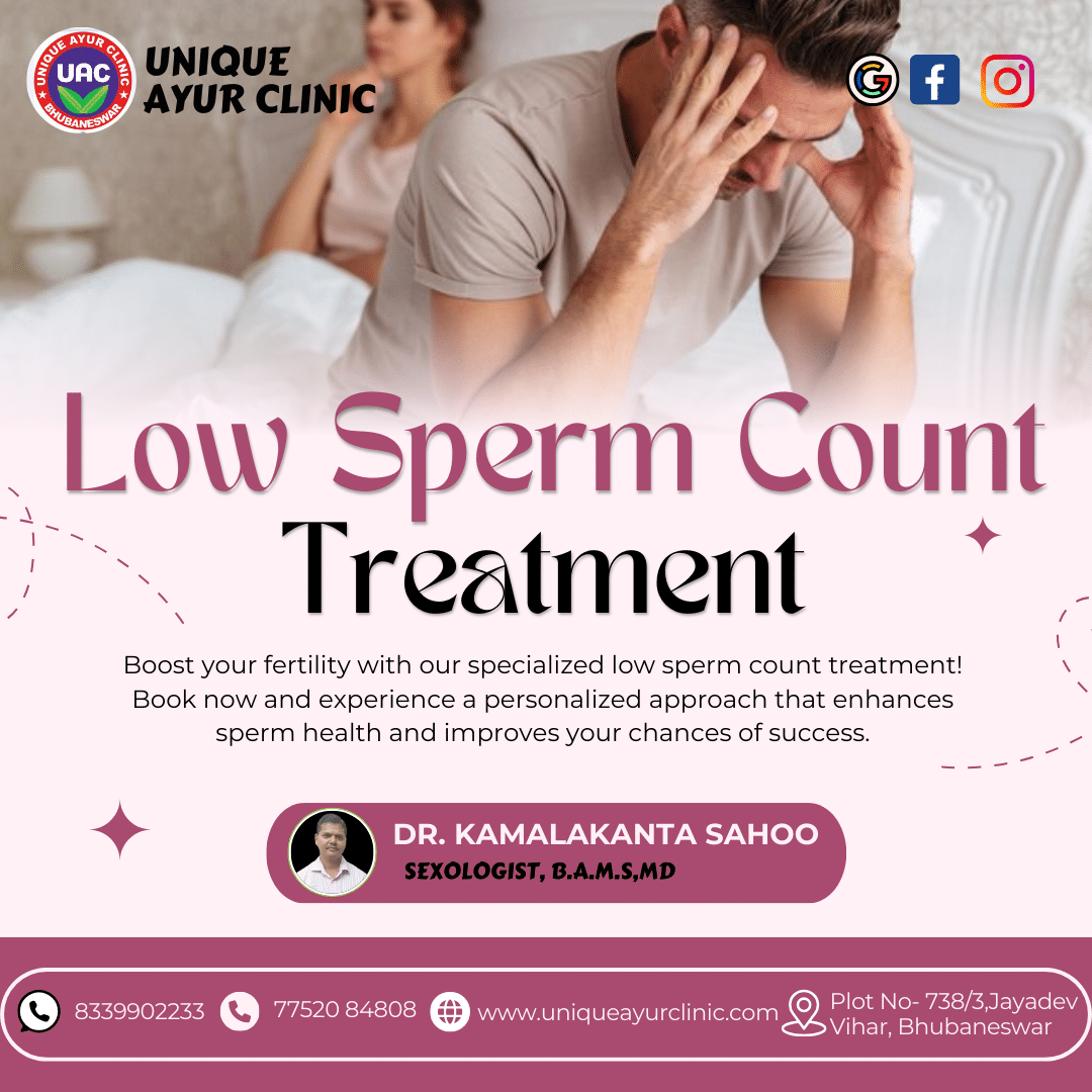 Ayurvedic Treatment for Low Sperm Count at Unique Ayur Clinic