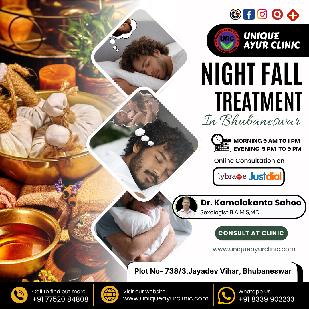 Ayurvedic Nightfall Treatment in Bhubaneswar – Unique Ayur Clinic