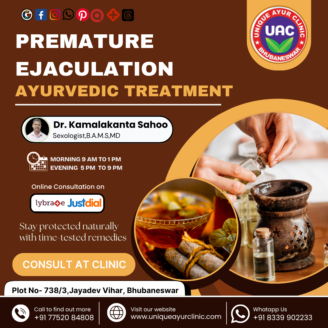 Ayurvedic Premature Ejaculation Treatment in Bhubaneswar – Unique Ayur Clinic