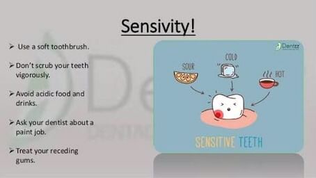 how to avoid sensitivity