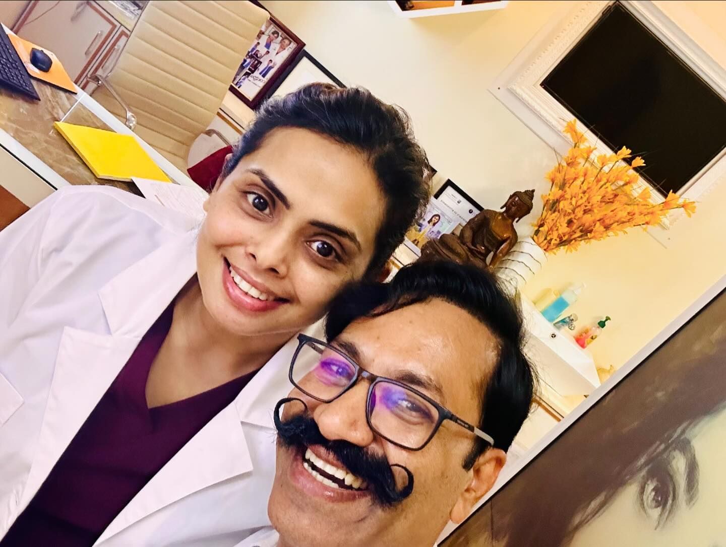 A crispy meet with Dr.Karishma Kagodu at her clinic Dr Karishma Aesthetics ,Bengaluru.