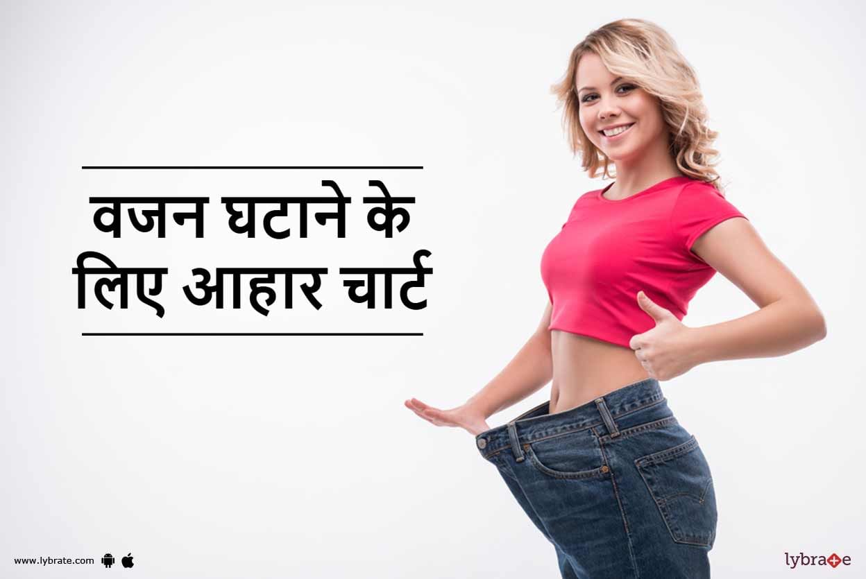 मोटापा और वजन घटाने के लिए डाइट चार्ट Diet Chart For Weight Loss In