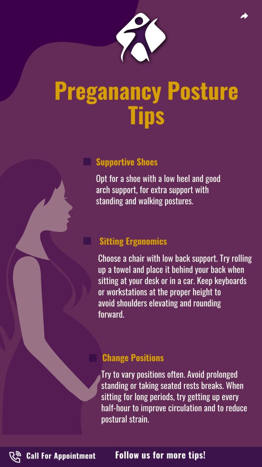 Pregnancy Posture Tips from Acme Physiotherapy and Chiropractic Clinic in Pune