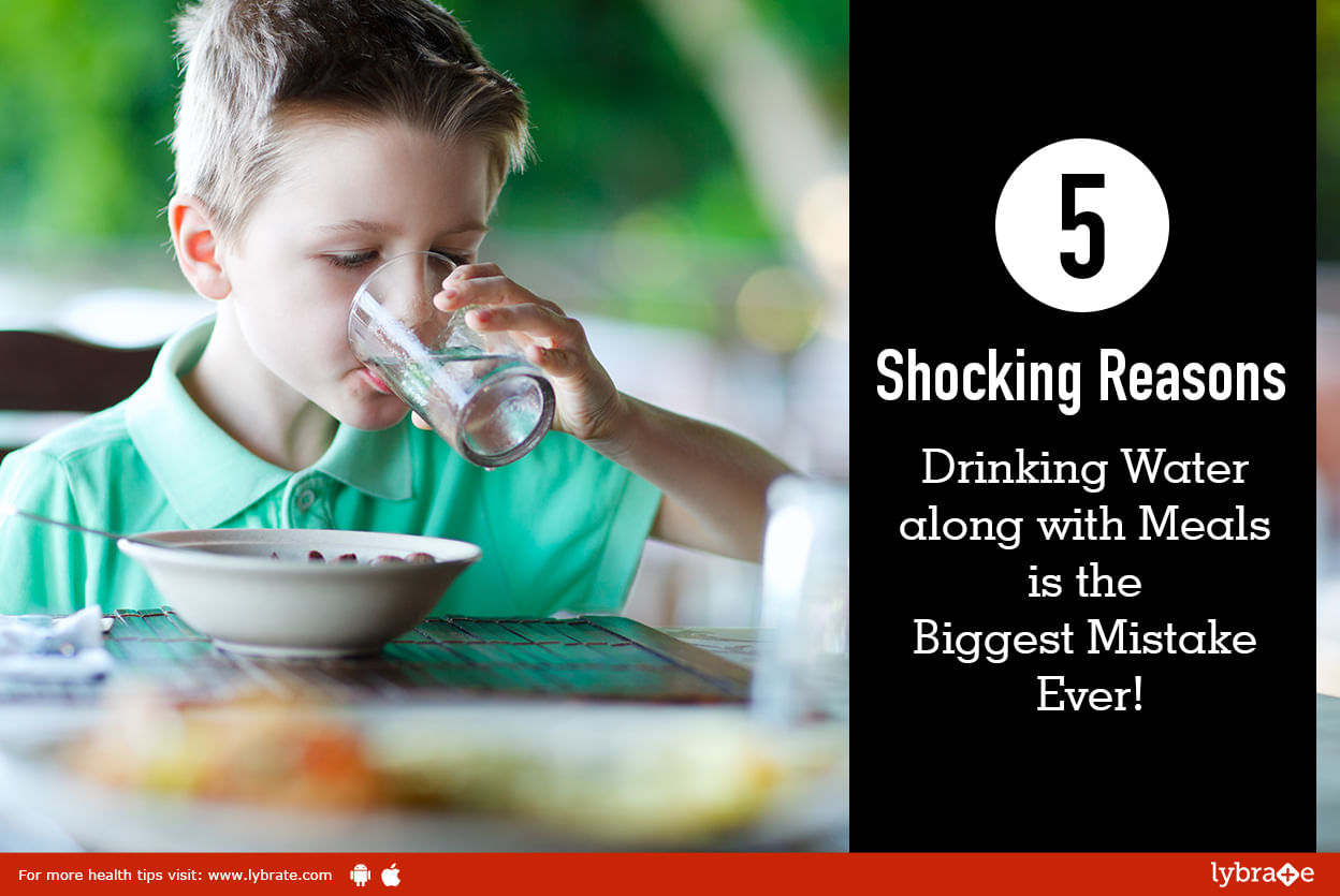 Watch What Happens When You Drink Water Along With Your Food. It'll Leave You Thinking!