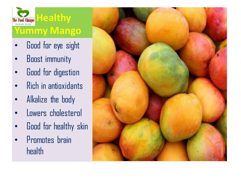 Healthy Yummy Mango