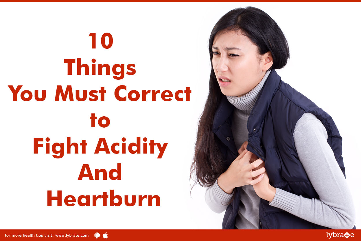 10 lifestyle changes to overcome acid reflux or gastro problem