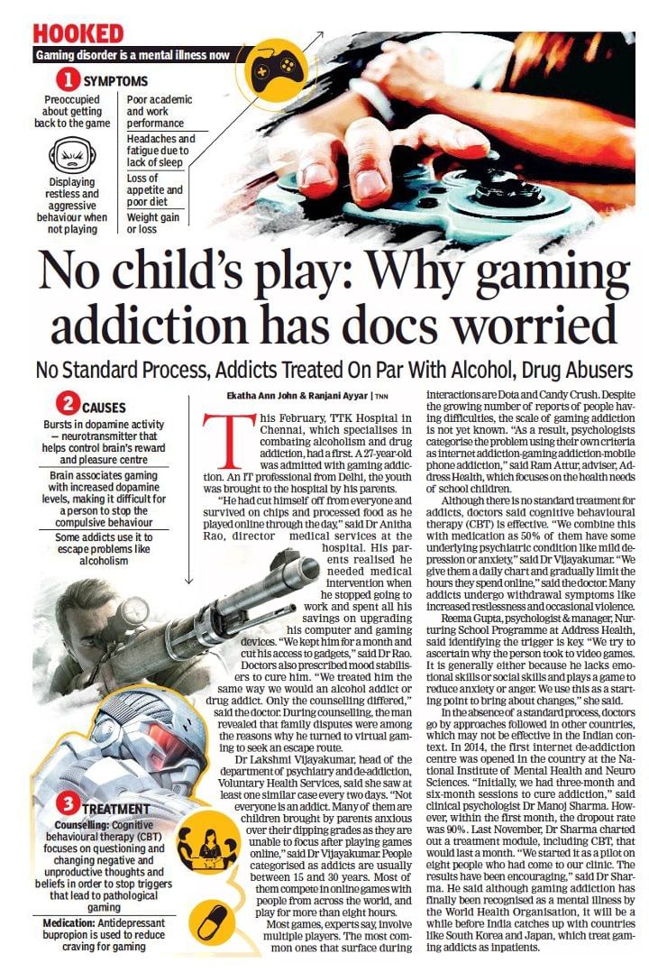 Gaming Addiction In Children