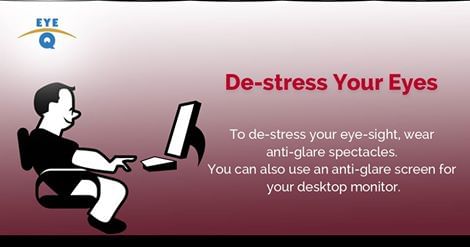De-stress your eye-sight!