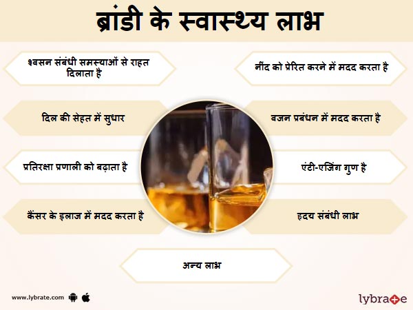 ब्रांडी के लाभ और इसके दुष्प्रभाव Benefits of Brandy in Hindi