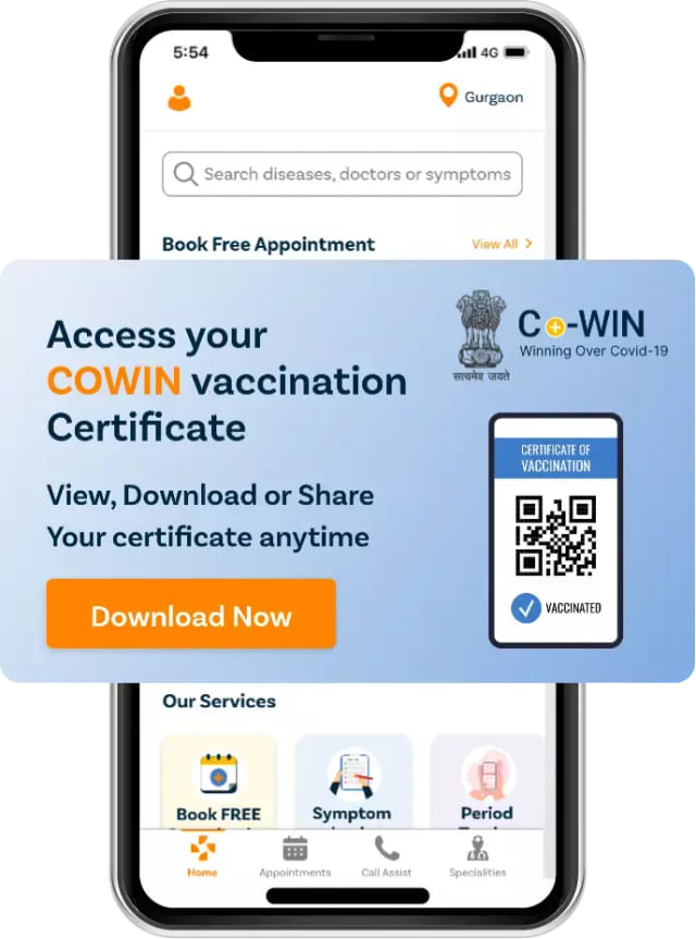 Download Covid Vaccination Certificate using your Mobile Number