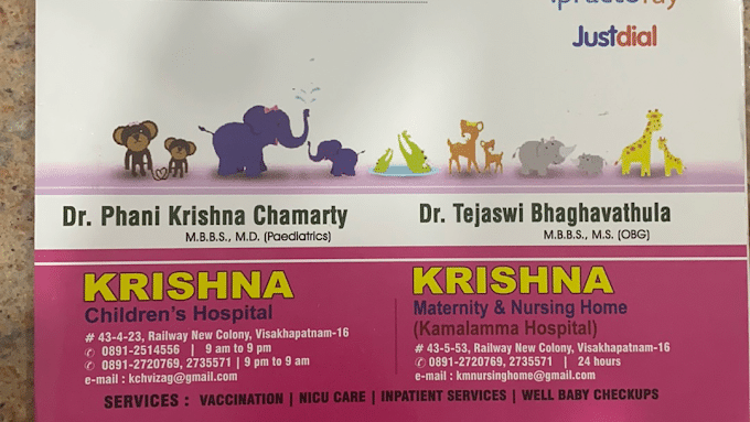 Krishna Maternity Nursing Home & Krishna Children's Hospital in