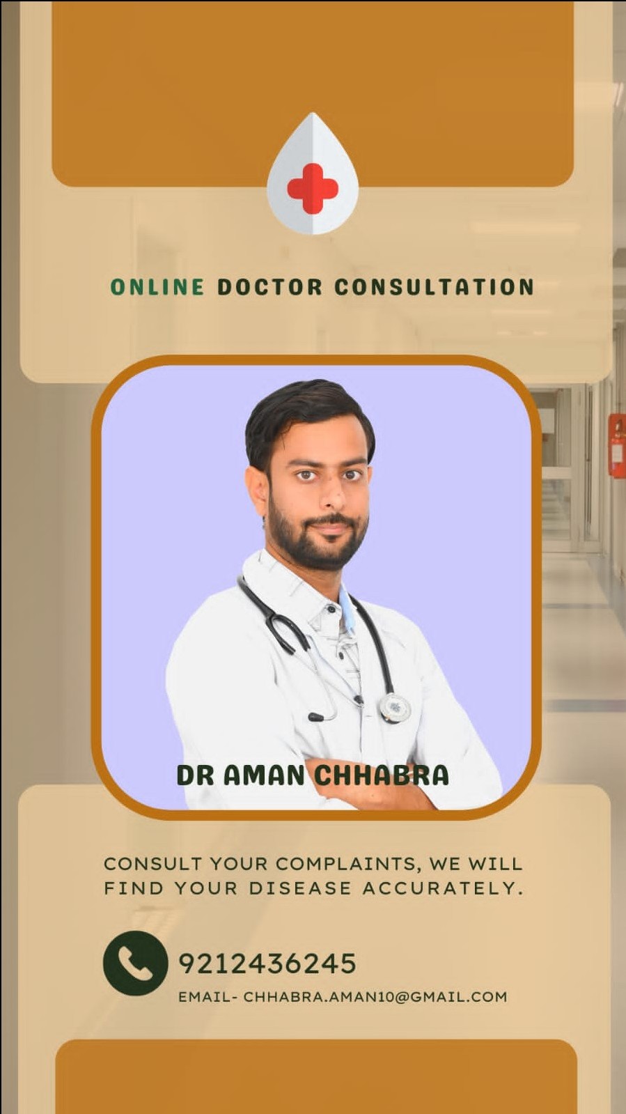 Dr. Aman Chhabra Book Appointment, Consult Online, View Fees, Contact