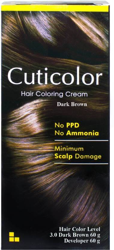 Cuticolor Hair Coloring Cream Dark Brown: Find Cuticolor Hair Coloring  Cream Dark Brown Information Online | Lybrate