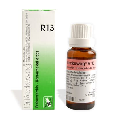 Dr. Reckeweg R13 Hemorrhoidal Drop Find Dr. Reckeweg R13