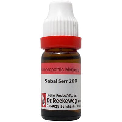 Dr. Reckeweg Sabal Serr Dilution 200CH Find Dr. Reckeweg Sabal